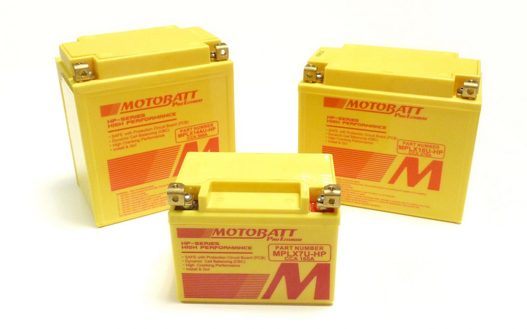 MOTOBATT – Nuovo step per le batterie Litio!